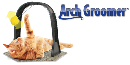 Cat best sale grooming arch