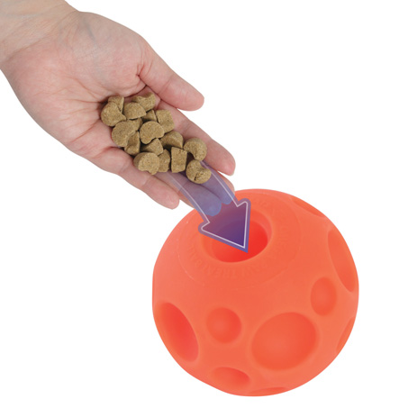 dog treat ball toy